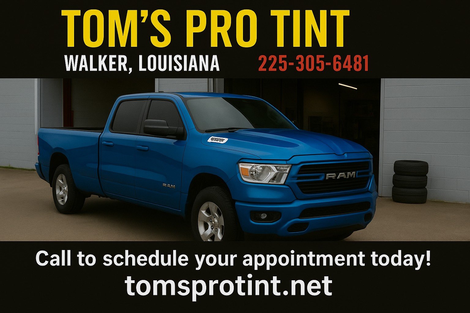Tinted truck
